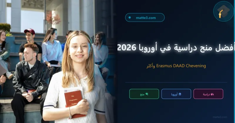 أفضل المنح الدراسية الكاملة في أوروبا 2026 — دليل العرب والمغاربة